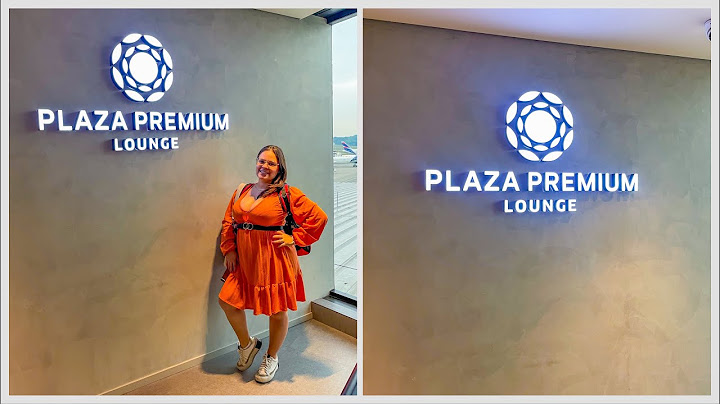 A melhor Sala Vip de Guarulhos Plaza Premium Lounge