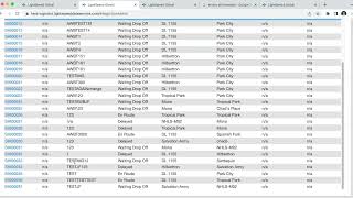 Logistics Admin Page