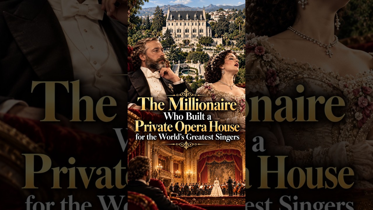 Opera Singer Youtube The Millionaire Who Built a Private Opera House for the World's ...