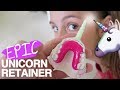 🦄I made my own retainer...EPIC UNICORN!!! 🦄