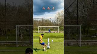 9 Top Şut Challenge! 🚀⚽️ #şutchallenge #futbolchallenge #football