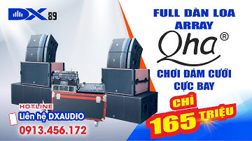 Dàn loa array đám cưới sân khấu 1000 khách cực hay- Liên hệ DXAUDIO 0913456172