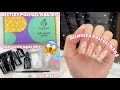 TRYING A BEETLES POLYGEL NAIL STARTER KIT FROM AMAZON | HALF COVER NAIL TIPS | BEGINNER POLYGEL KIT