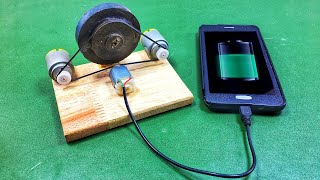 Make a Free Energy Mobile Phone Charger With Self Running Science Project