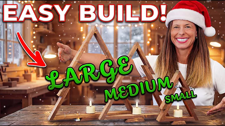 You Can BUILD This Wooden Christmas Tree With A Simple Jig