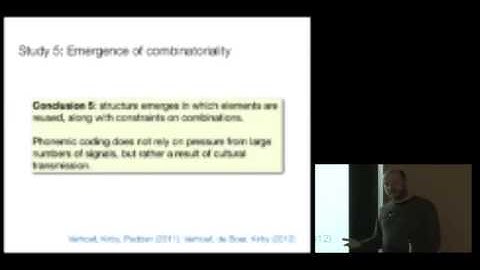 Kyoto University, Evolang IX Kyoto | The 9th Evolution of Language Conference, Simon Kirby