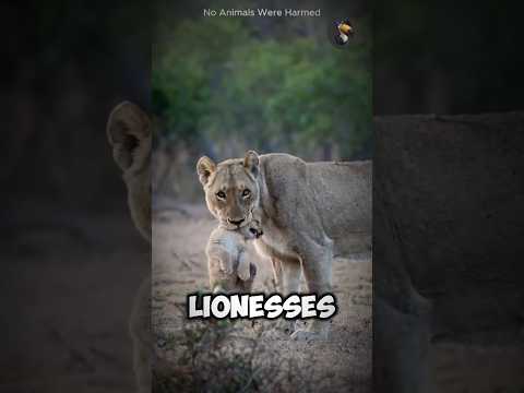 Why lionesses always