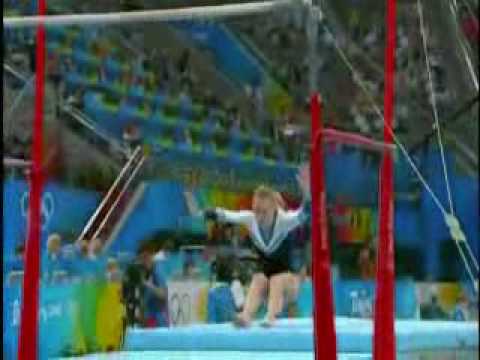 Beijing 2008 - Gymnastics - Falls and Disappointme...