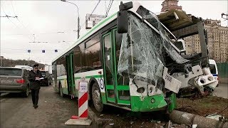 АВАРИИ АВТОБУСА в ДТПмейкер часть 29. Записи с видеорегистратора за апрель 2018