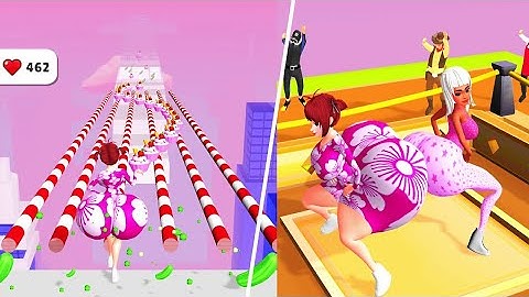 BUTT CLASH ALL LEVELS #23 GAMEPLAY WALKTHROUGH PART 5 ANDROID, IOS