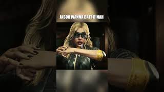 Green Arrow is NOT going to like this... 🏹 JASON WANNA DATE DINAH #injustice2 #redhood #robin