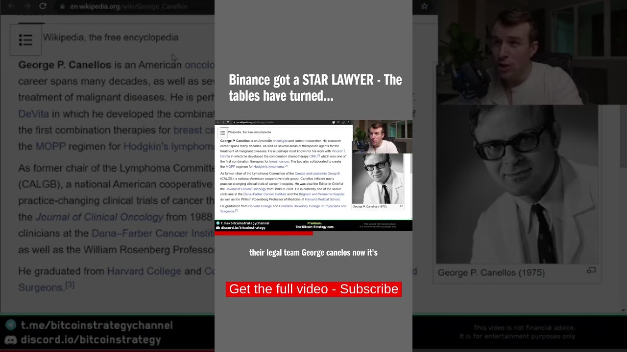 Binance got a STAR LAWYER - The tables have turned... - YouTube