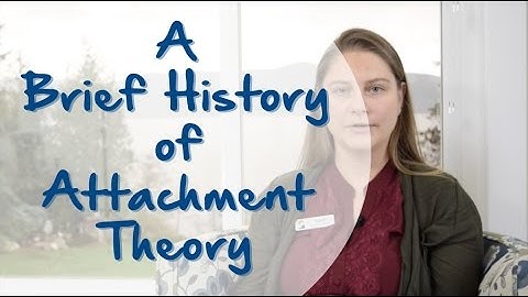 A Brief History of Attachment Theory