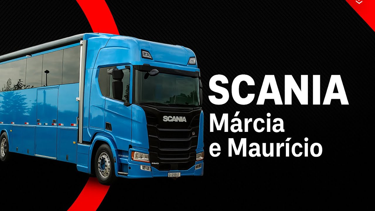 LANÇAMENTO SCANIA R450 BLUE HOME | MÁRCIA E MAURÍCIO