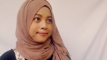 Tutorial Hijab Pashmina Simple Yang Cocok Untuk Sehari - Hari