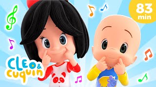 Head, Shoulders, Knees And Toes 🙆💪🦶🏼And More Nursery Rhymes By Cleo And Cuquin | Children Songs