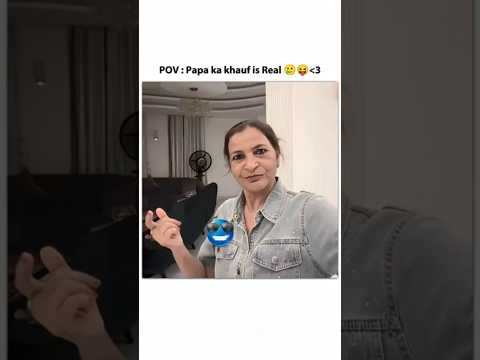 Papa ka khauf is Real! 😂 ft. Ruchika, Mummy & Nischay | #shortsyoutube