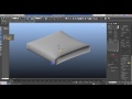 Как сделать мягкое сидение для дивана в 3dmax, используя cloth