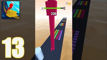 Stack colors - Level 13 | Gameplay Walkthrough (Android, iOS)