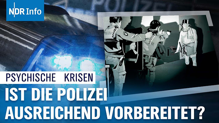 Tödlicher Polizeieinsatz: Wieso sterben immer wieder Menschen in psychischen Krisen? | Panorama 3