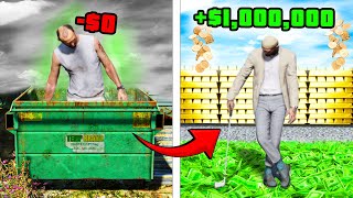 How to Turn $0 INTO $1,000,000 in 24 HOURS in GTA 5! (Mod)