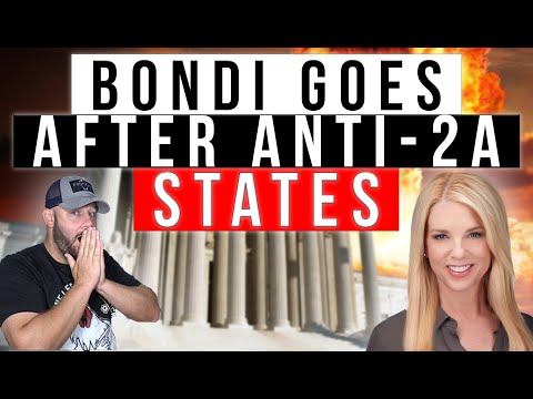 AMAZING NEWS: Bondi Drops A BOMB As DOJ Begins "Investigations & Lawsuits" AGAINST Anti-2A States!