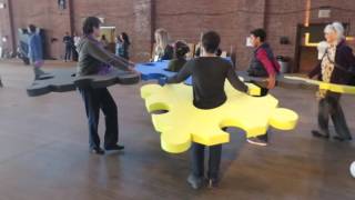 People Puzzle @ City Wide Open Studios, 10/15/16