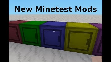 Minetest mod showcase: Mesebox and Inventory Scanner