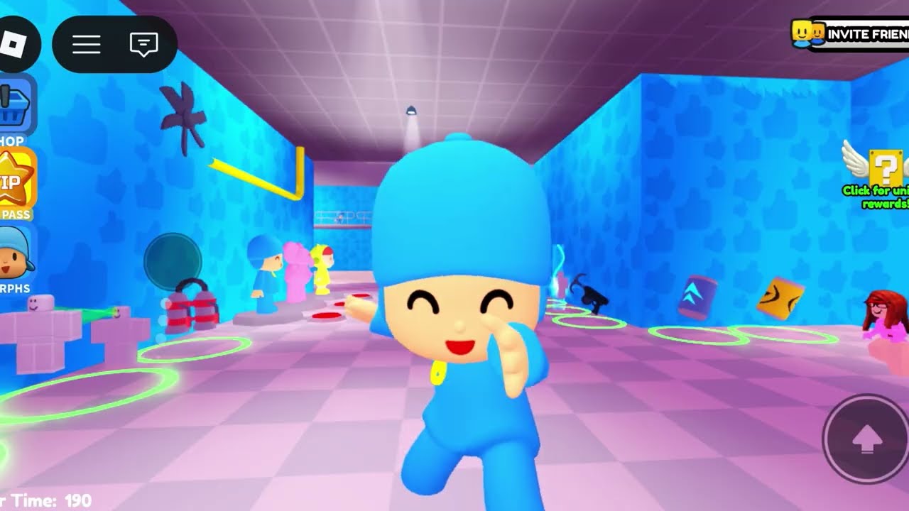 Running away from poyoco 