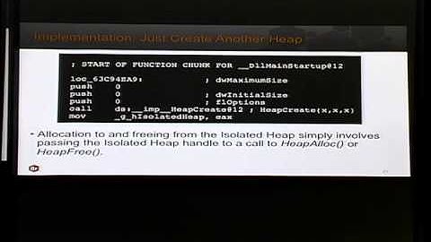 ShmooCon 2015 - Understanding a New Memory Corruption Defense
