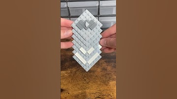 Day 708 of building a silver play button out of LEGO until I get a real one #lego #playbutton #short