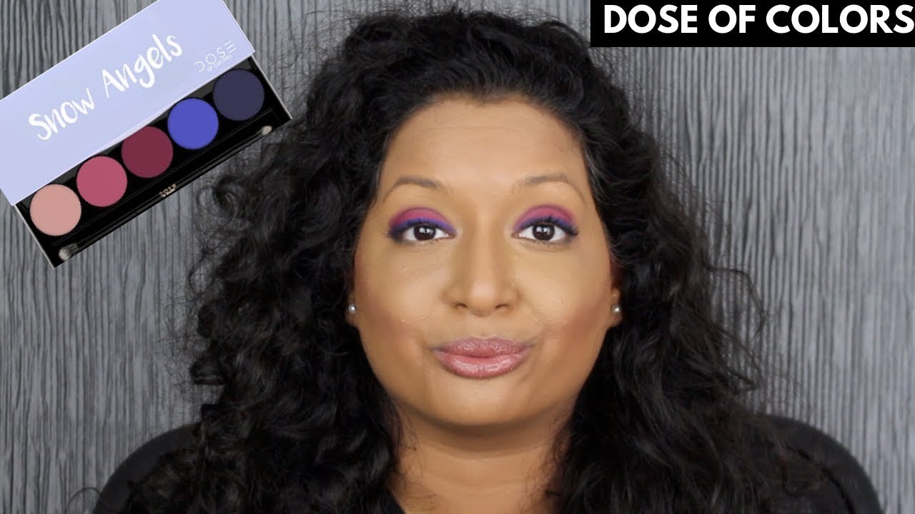 Dose Of Colors Snow Angels Eyeshadow Palette Review - YouTube