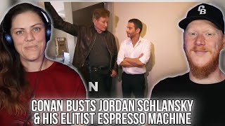 Conan Busts Jordan Schlansky & His Elitist Espresso Machine REACTION | OB DAVE REACTS