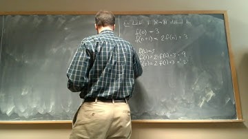 Inductive/recursive definition of functions