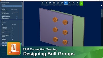 Designing Bolt Groups in RAM Connection
