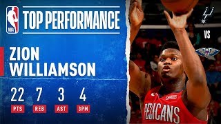 Zion CATCHES FIRE in NBA Debut, Scores 17 of 22 PTS in 4th Quarter!!