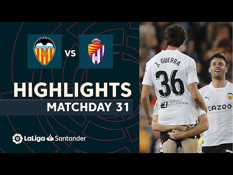 Valencia Valladolid Goals And Highlights