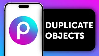 كيفية استنساخ وتكرار العناصر في تطبيق PicsArt - نسخ العناصر في الصور (شرح مبسط) screenshot 1