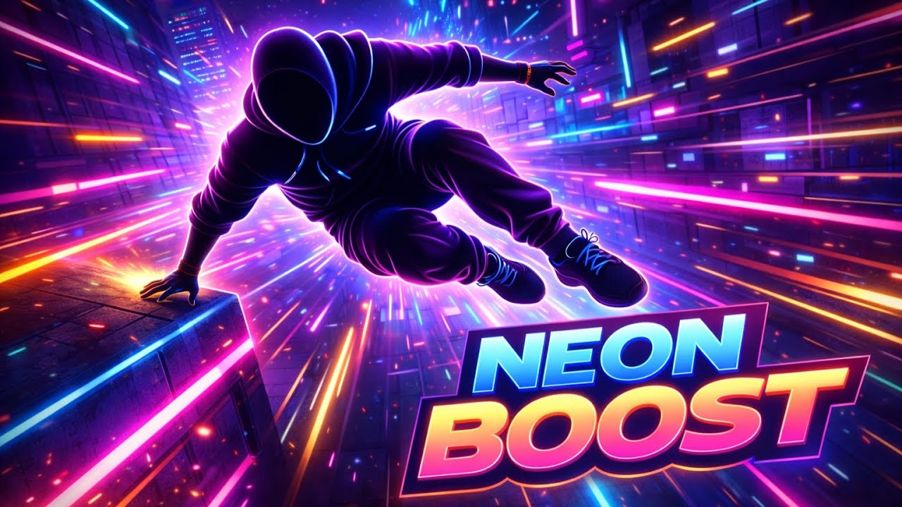 Ye Neon Parkour Kitna Tough Hai Yaar !!! | Neon Boost Parkour Challenge