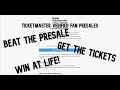 HOW TO SUCCEED AT TICKETMASTER VERIFIED FAN PRESALES