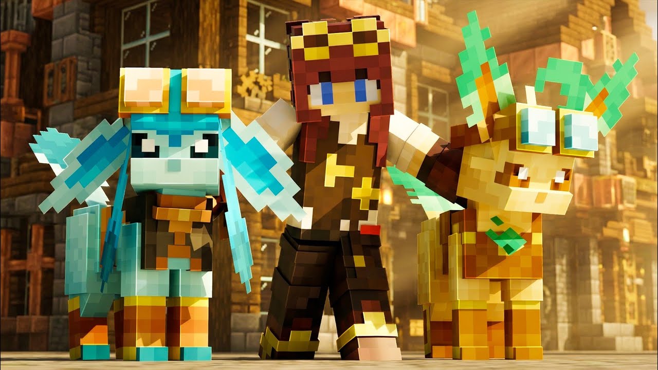 Epic Eeveelution Modpack Showcase + Custom Dragon Pokémon in Minecraft ...