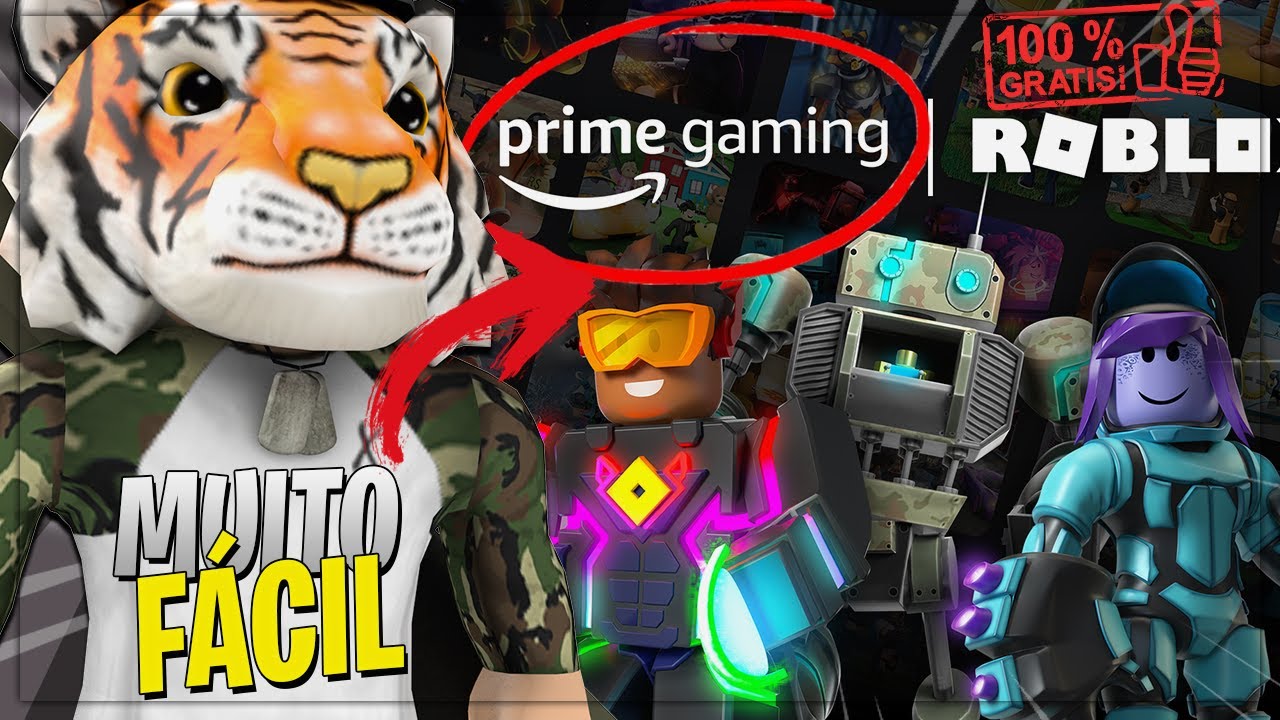 Conta Roblox Itens Prime Gaming - Roblox - Outros jogos Roblox - GGMAX