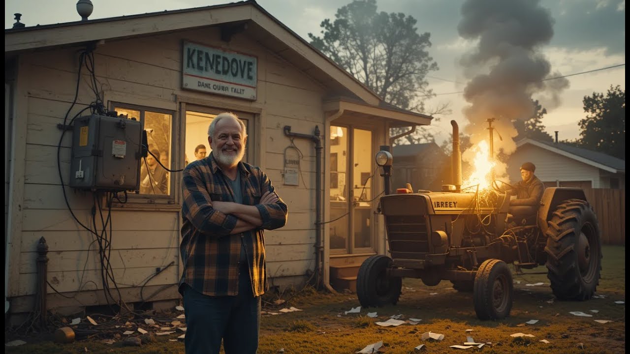 HOA Cut Grandpa’s Power — So He Hooked Their Office to a Tractor Battery