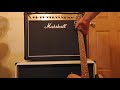 MARSHALL DSL 40CR BROWN SOUND SET-UP