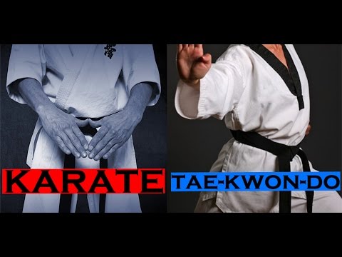 Vídeo: Diferencia Entre Karate Y Taekwondo