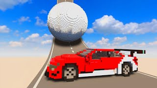 1000 Ton Ball vs Cars - Teardown