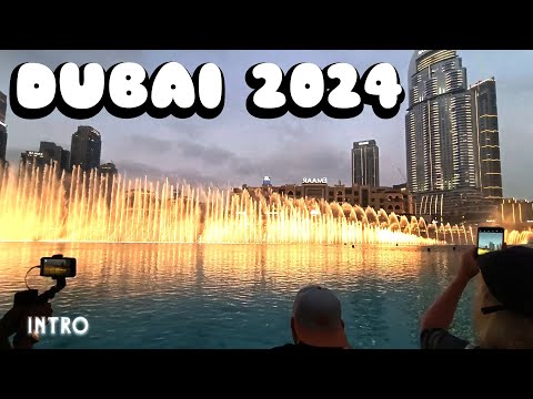 Dubai Burj Khalifa, Amazing Lake, Dubai Fountain || Night Walking Tour