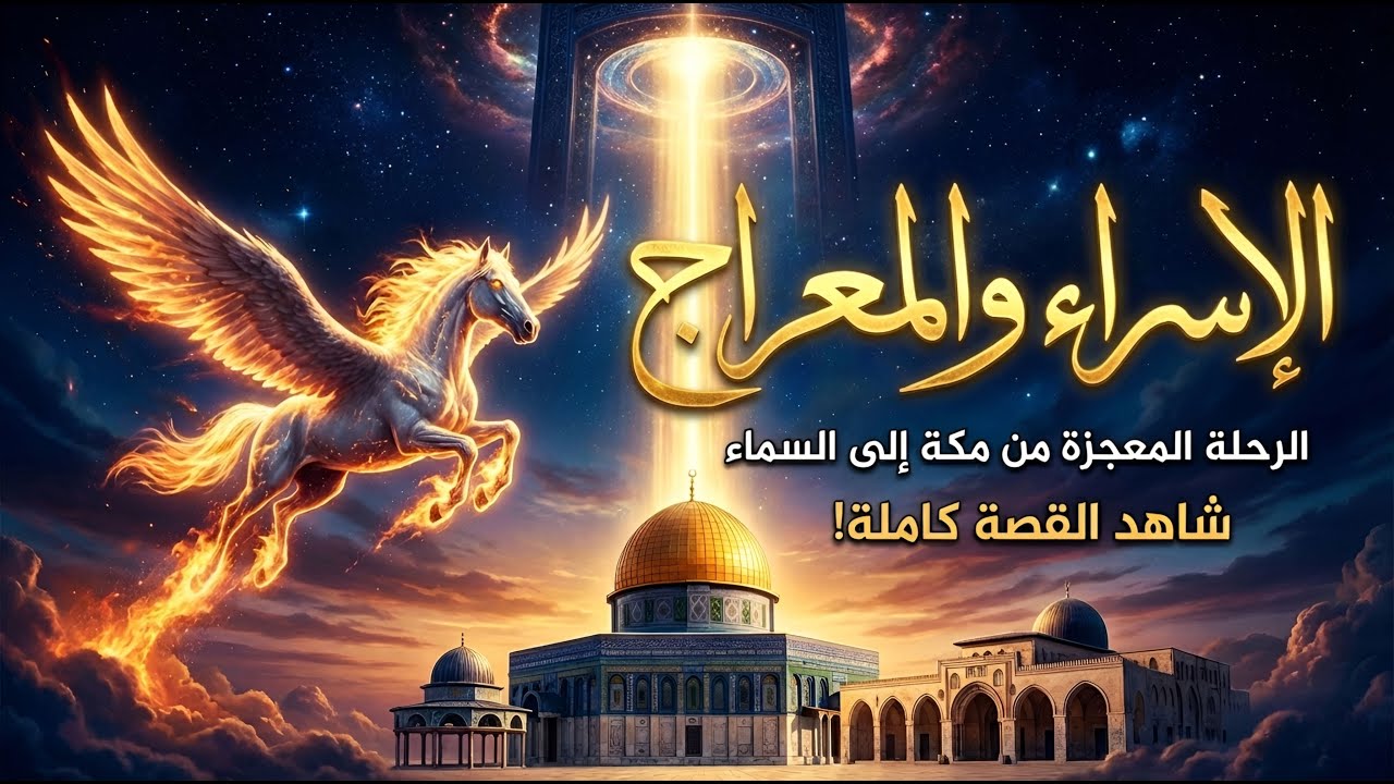 رحلة الاسراء والمعراج كاملة بالتفصيل | عابر