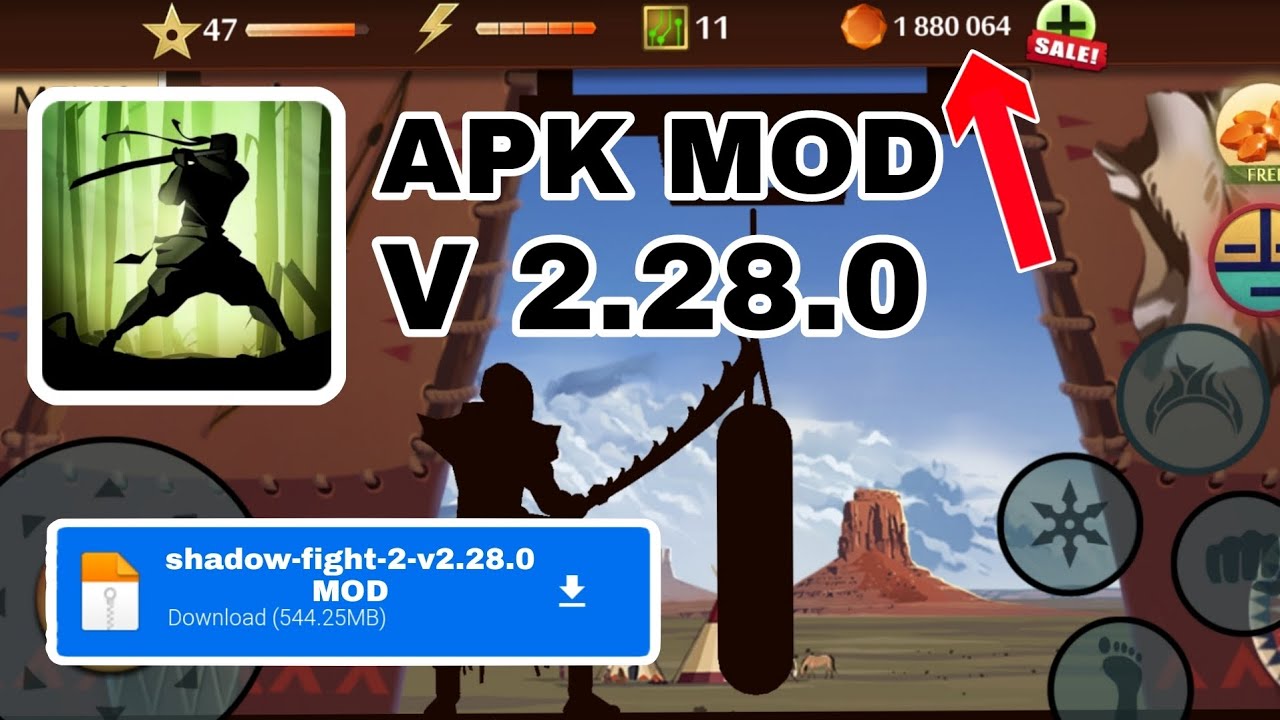 SHADOW FIGHT 2 MOD MENU TUDO INFINITO VERSÃO 2.28.0 ATUALIZADO 2023 