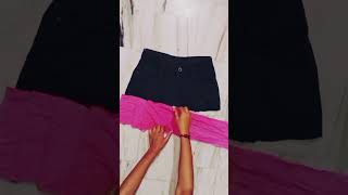 Purani Jeans Or Purani Paint Se Beautiful Top Or Skirt Banane Ka Aasan Tarike Shorts
